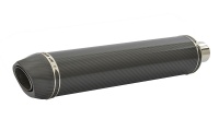 SP Engineering Slip On Round Carbon Outlet Diabolus XL Carbon Fibre Exhaust